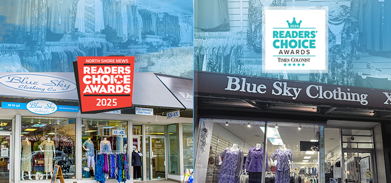 Nomination for two Choice Awards LTD CAD Retail Blue Sky Clothing Co Nomination for two Choice Awards LTD CAD Retail Blue Sky Clothing Co