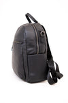 Classic Backpack 7929, Black, Leather
