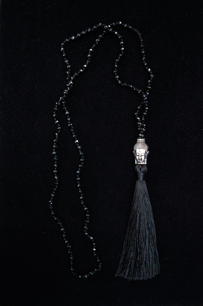Buddha Necklace, Black