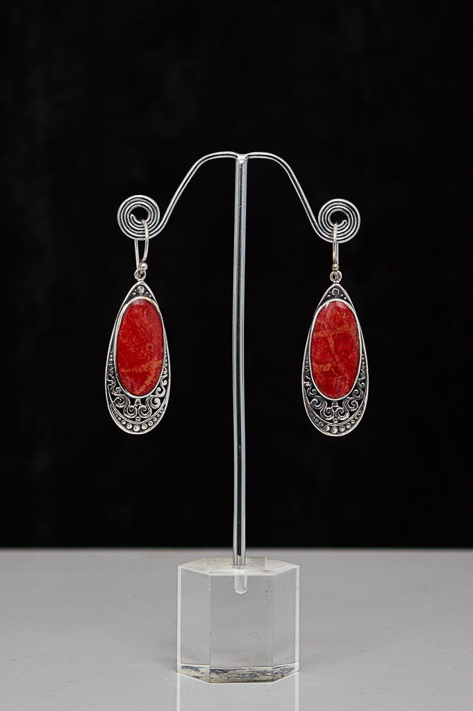 Coral Earrings - 806