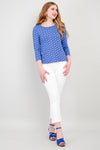 Margorie Top, Ditsy, Bamboo - Final Sale