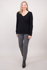 Muni Sweater, Black, Cotton