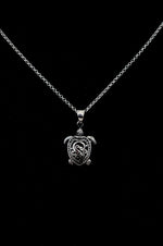 Small Turtle Pendant Necklace - 723