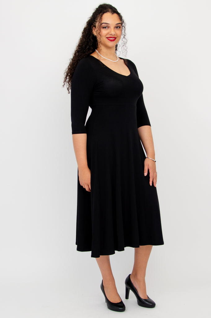 Miami Convertible Bandeau Dress - black · Blue Sky Fashions & Lingerie