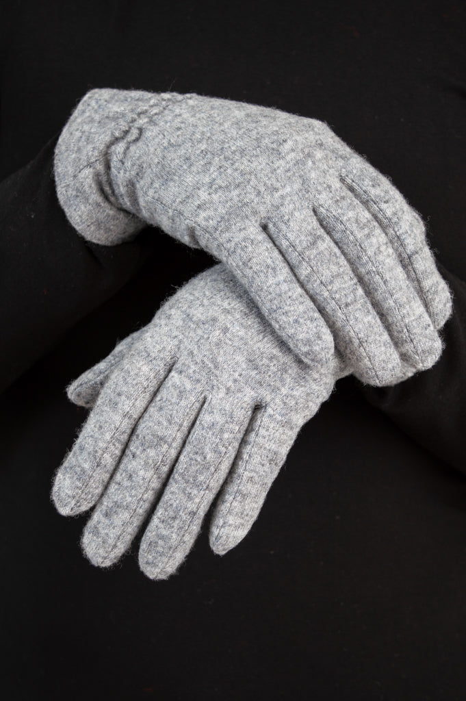 Wool Gloves, Grey – Blue Sky Clothing Co Ltd