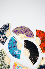 Handmade Fans, Assorted Colors