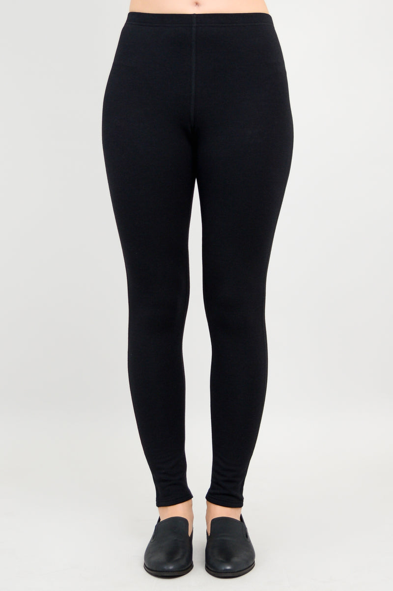 Legging, Black, Bamboo Fleece - Blue Sky Clothing Co Ltd