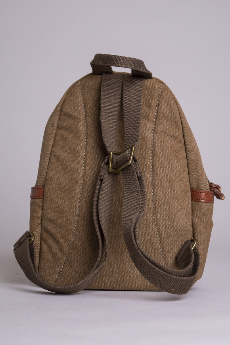 Voyage Canvas Bag, Brown - Blue Sky Clothing Co