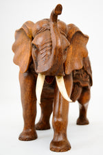 Hand Carved Wooden Elephant (40 cm)