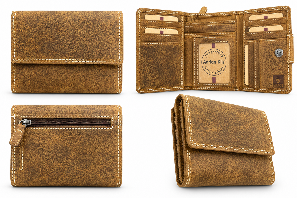 Adrian Klis 204 Portefeuille, Cuir