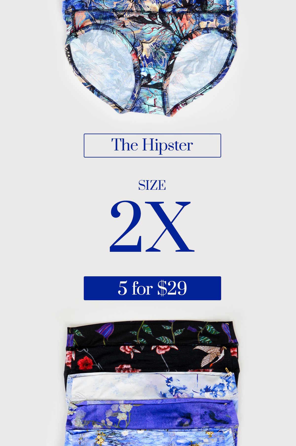 Le Hipster assorti - Taille : 2XL