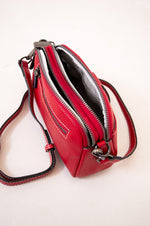 Emma Bag 88160, Red, Leather