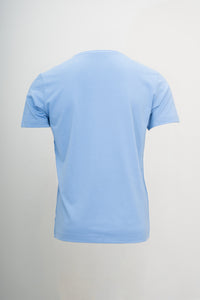 Adam Short Sleeve Shirt, Baby Blue, Bamboo