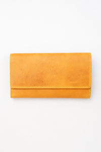 Adrian Klis 105 Ladies Wallet, Oker, Leather