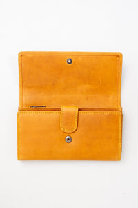 Adrian Klis 105 Ladies Wallet, Oker, Leather