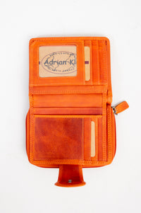 Adrian Klis 157 Ladies Wallet Orange