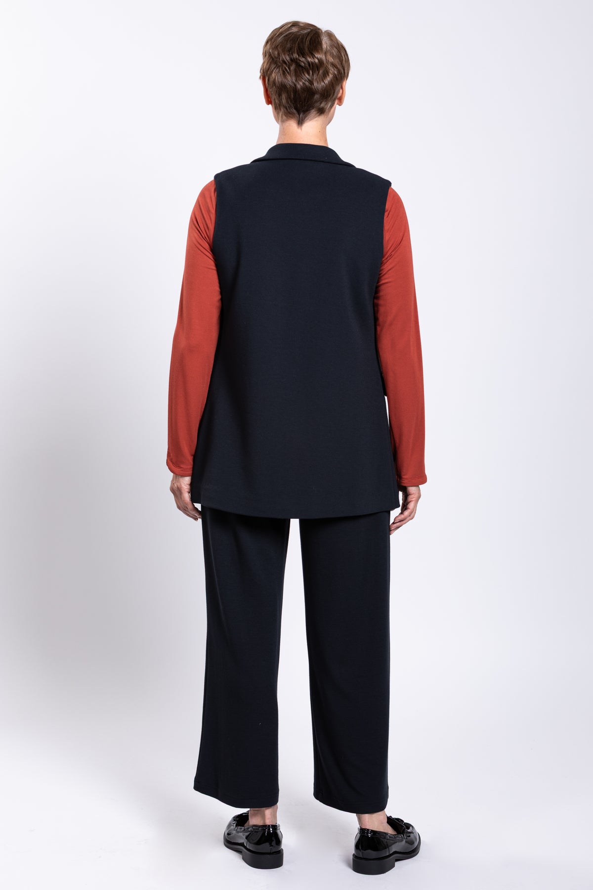 Ana Vest, Black, Modal