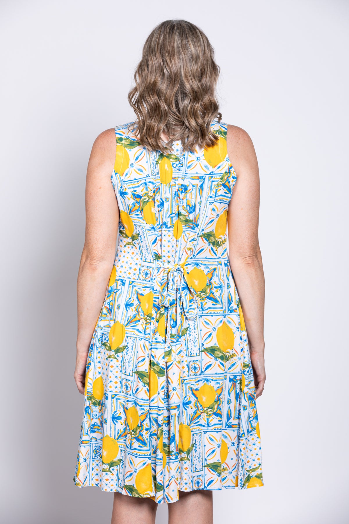 Arden Dress, Coastal Gold