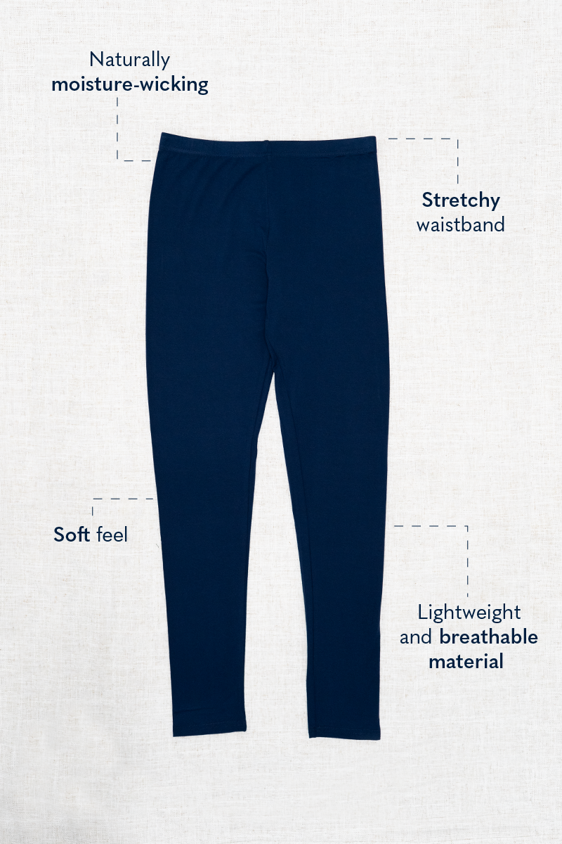 Legging Ruby, Indigo, Bambou