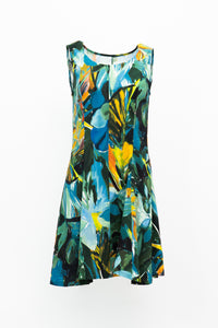 Ava Dress, Greenroom, Linen Bamboo