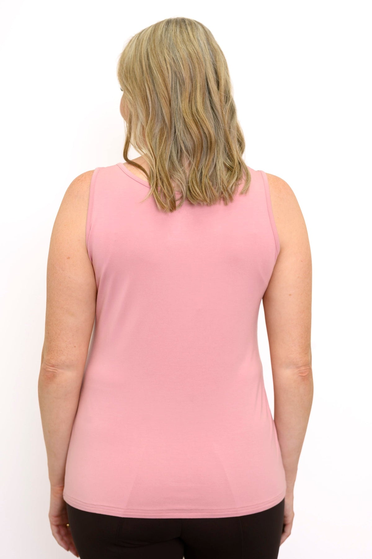 Avalon Débardeur, Rose Poudré, Bambou