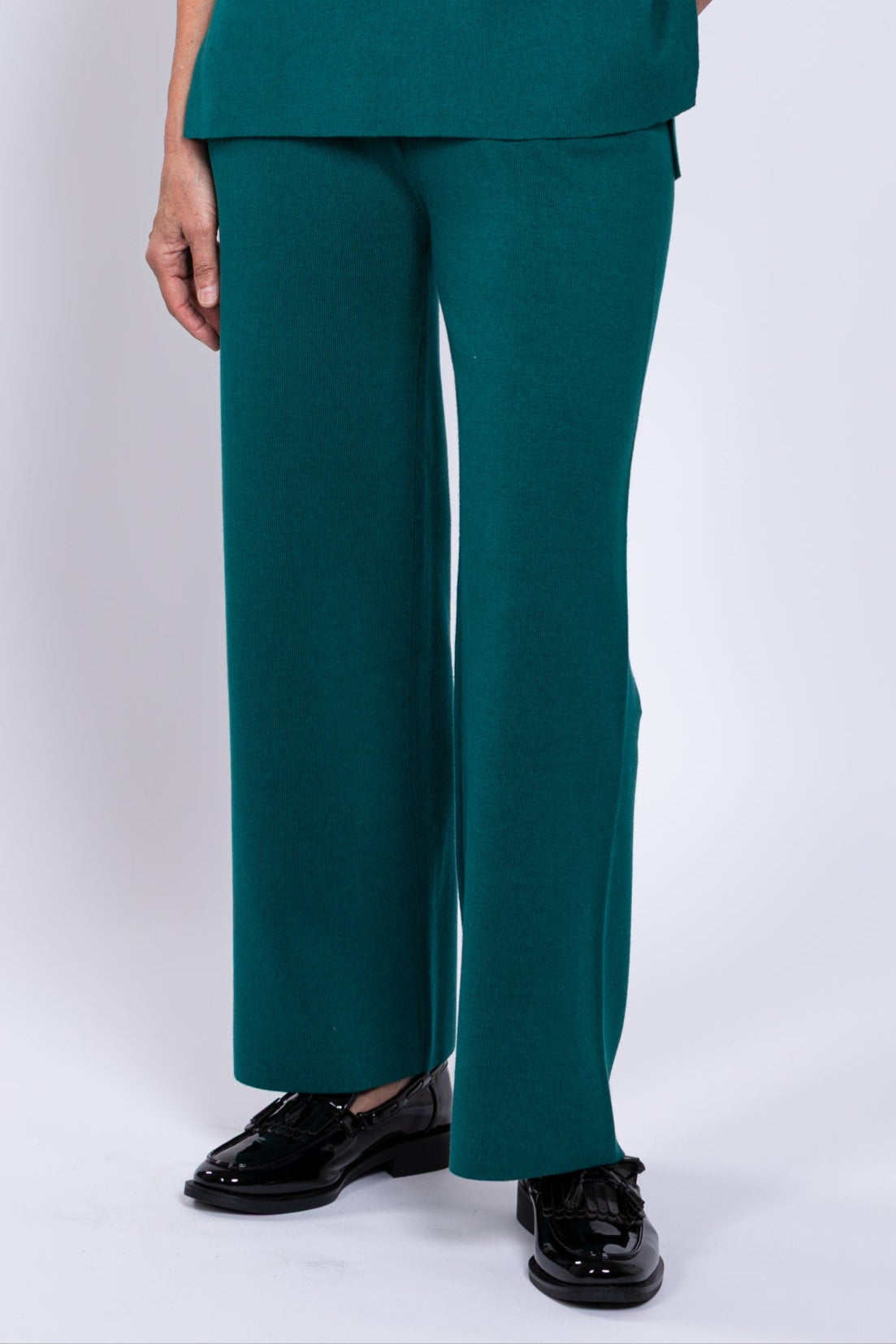 Bailey Pant, Teal, Cotton