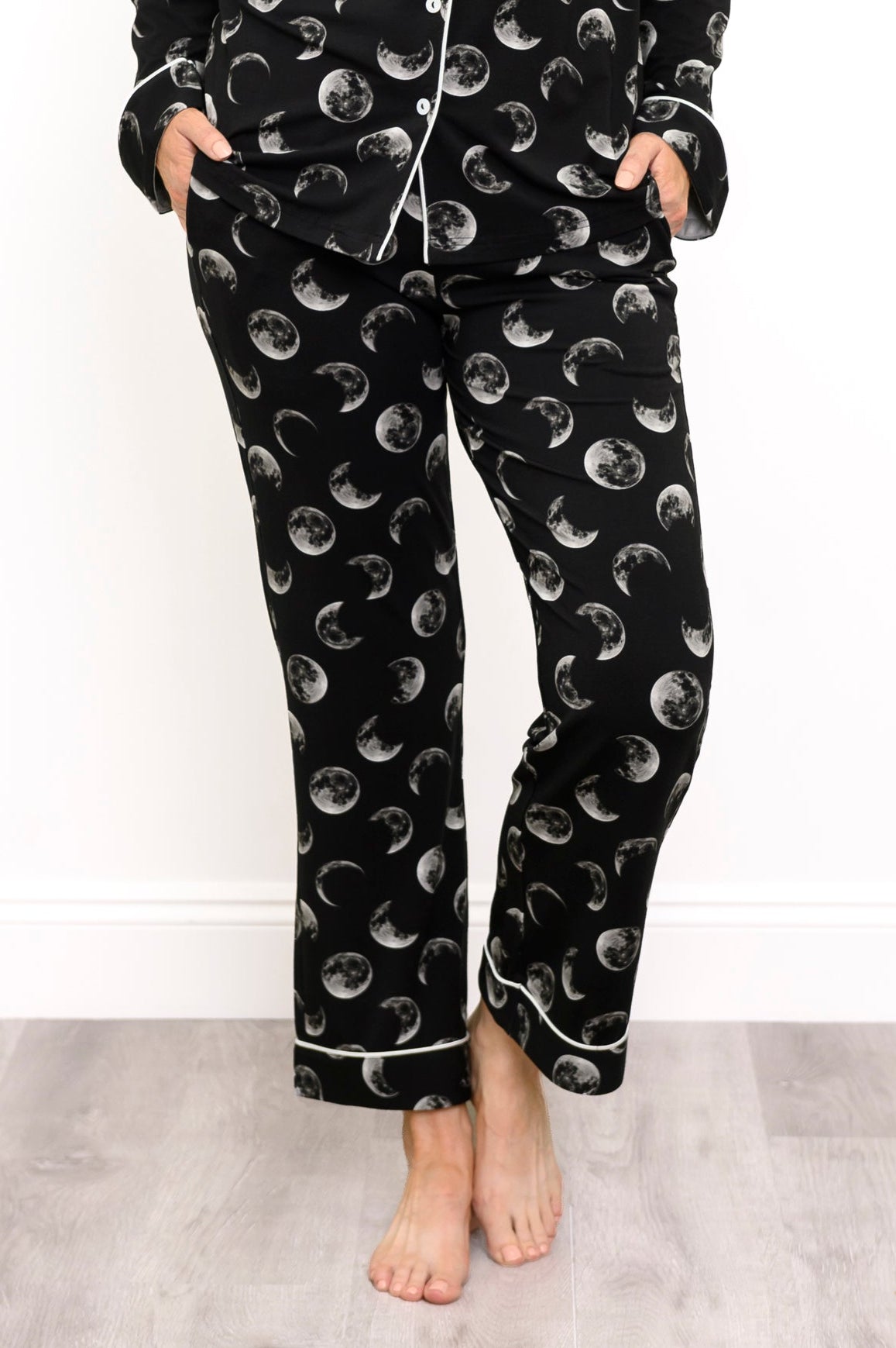 Bamboo Long PJ Set, Moonstruck