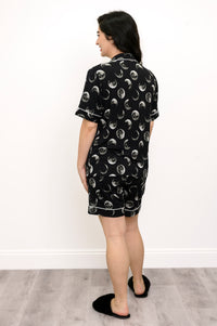 Ensemble de pyjama court en bambou, Moonstruck