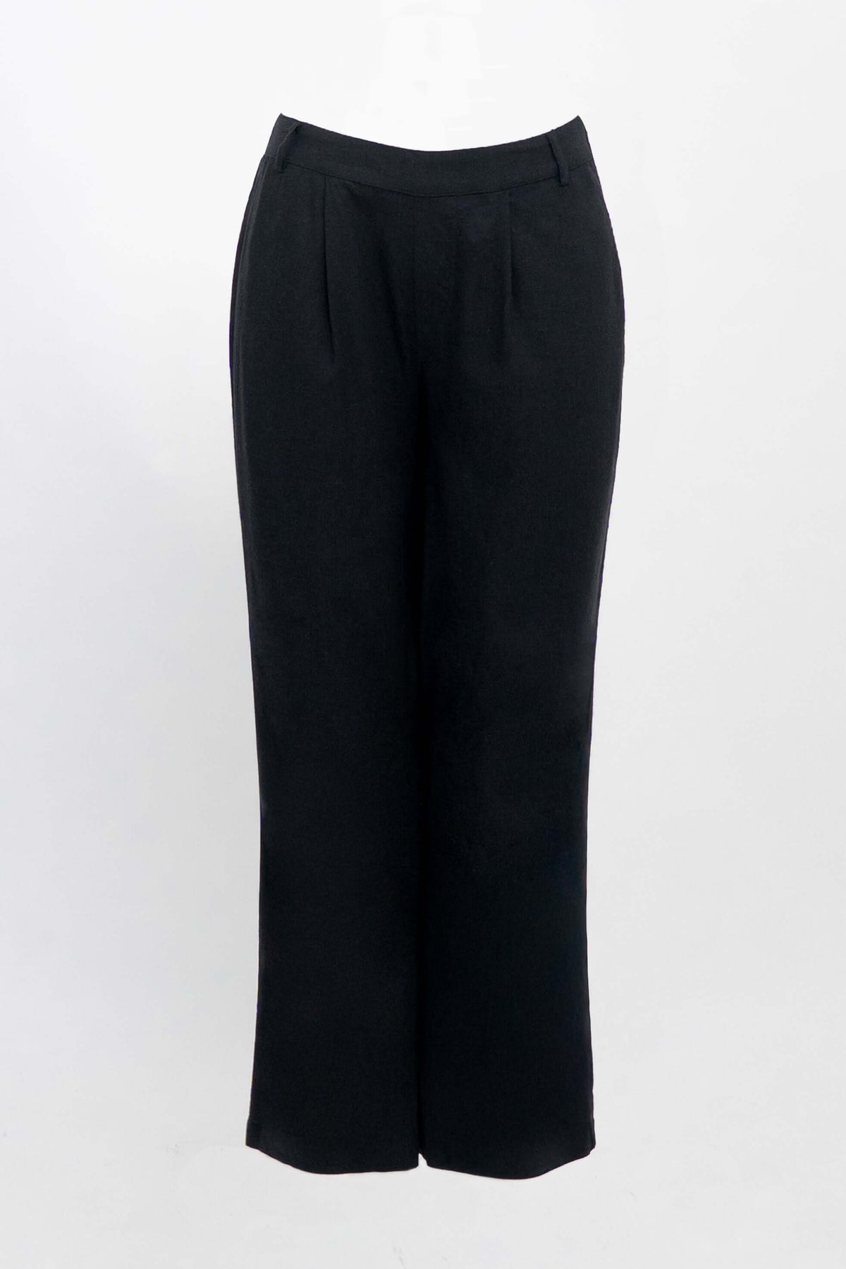 Black Melodie Pant front view on white background