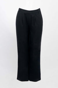 Black Melodie Pant front view on white background
