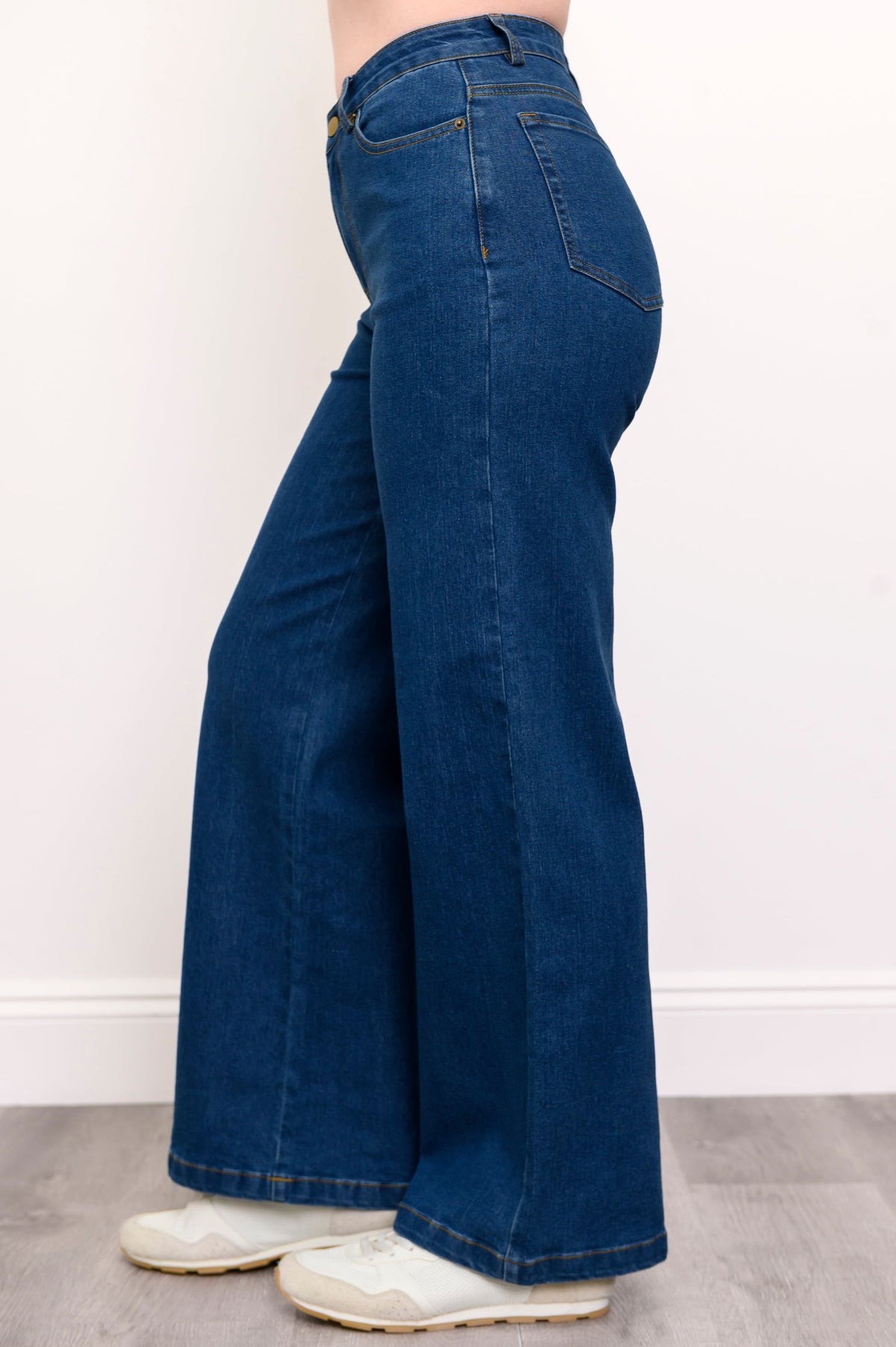 Blue Sky Jeans, Jambes Larges Courtes