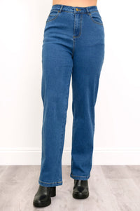 Blue Sky Jeans, Coupe Droite Courte