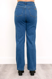 Blue Sky Jeans, Coupe Droite Courte