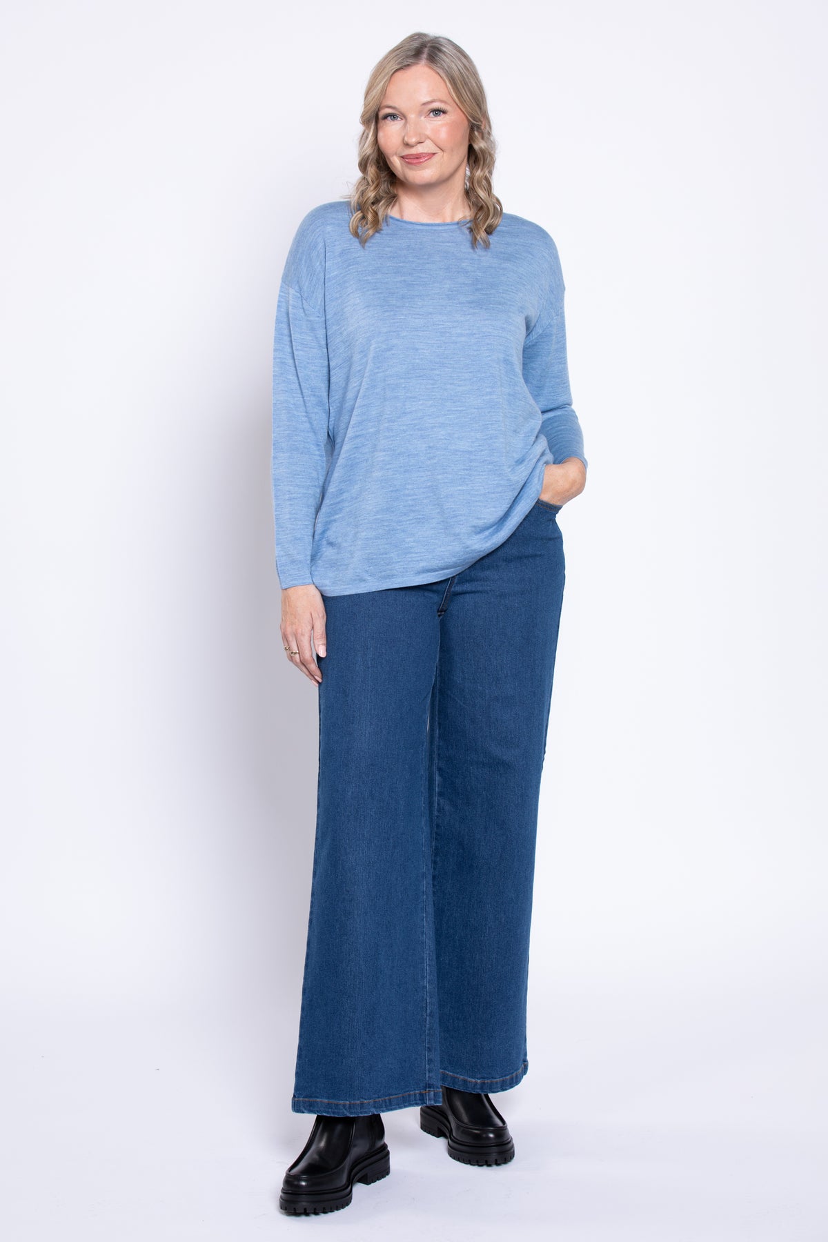 Blue Sky Jeans, Regular Wide Leg