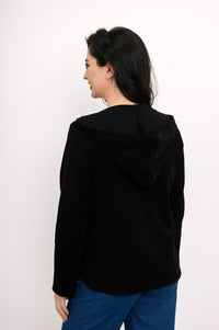 Bowen Jacket, Black, Cotton