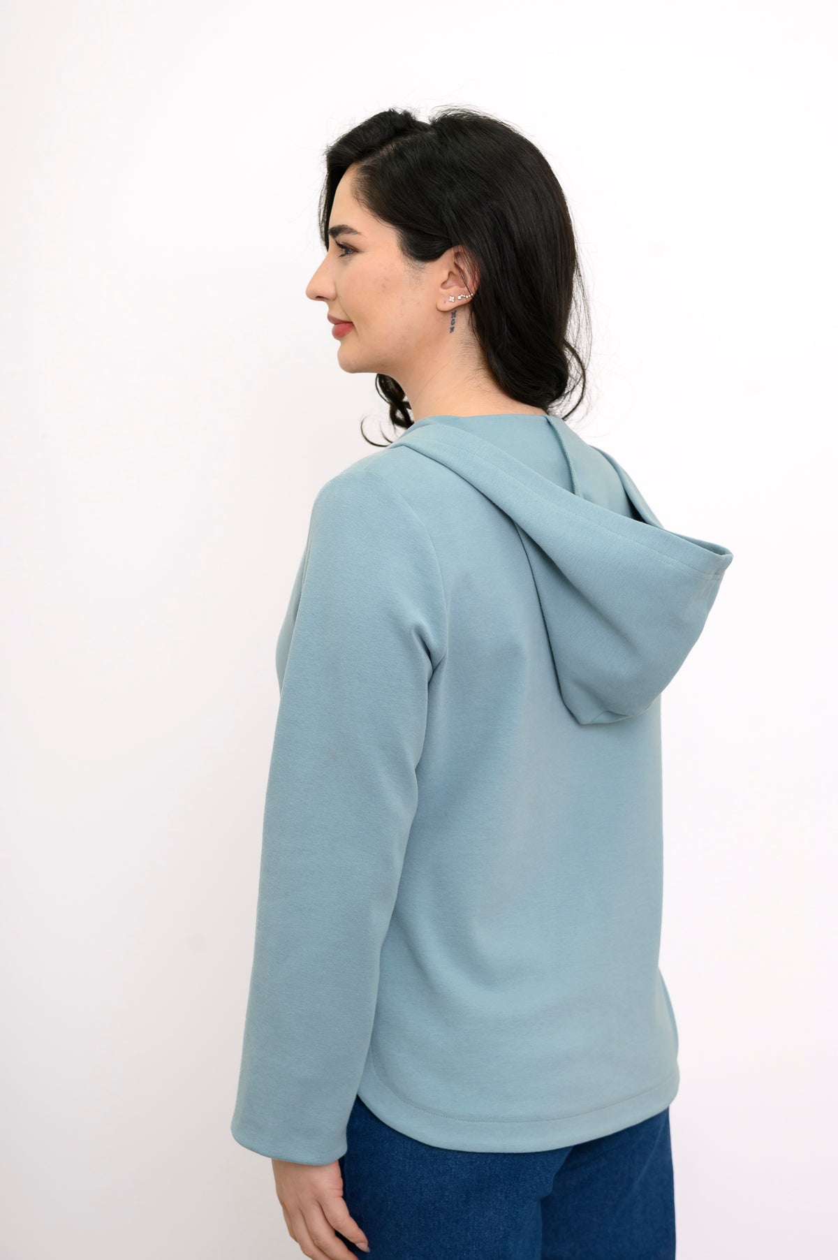 Bowen Jacket, Dusty Teal, Cotton