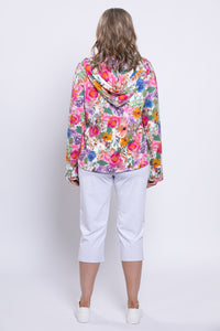 Bowen Jacket, Pink Bouquet, Cotton
