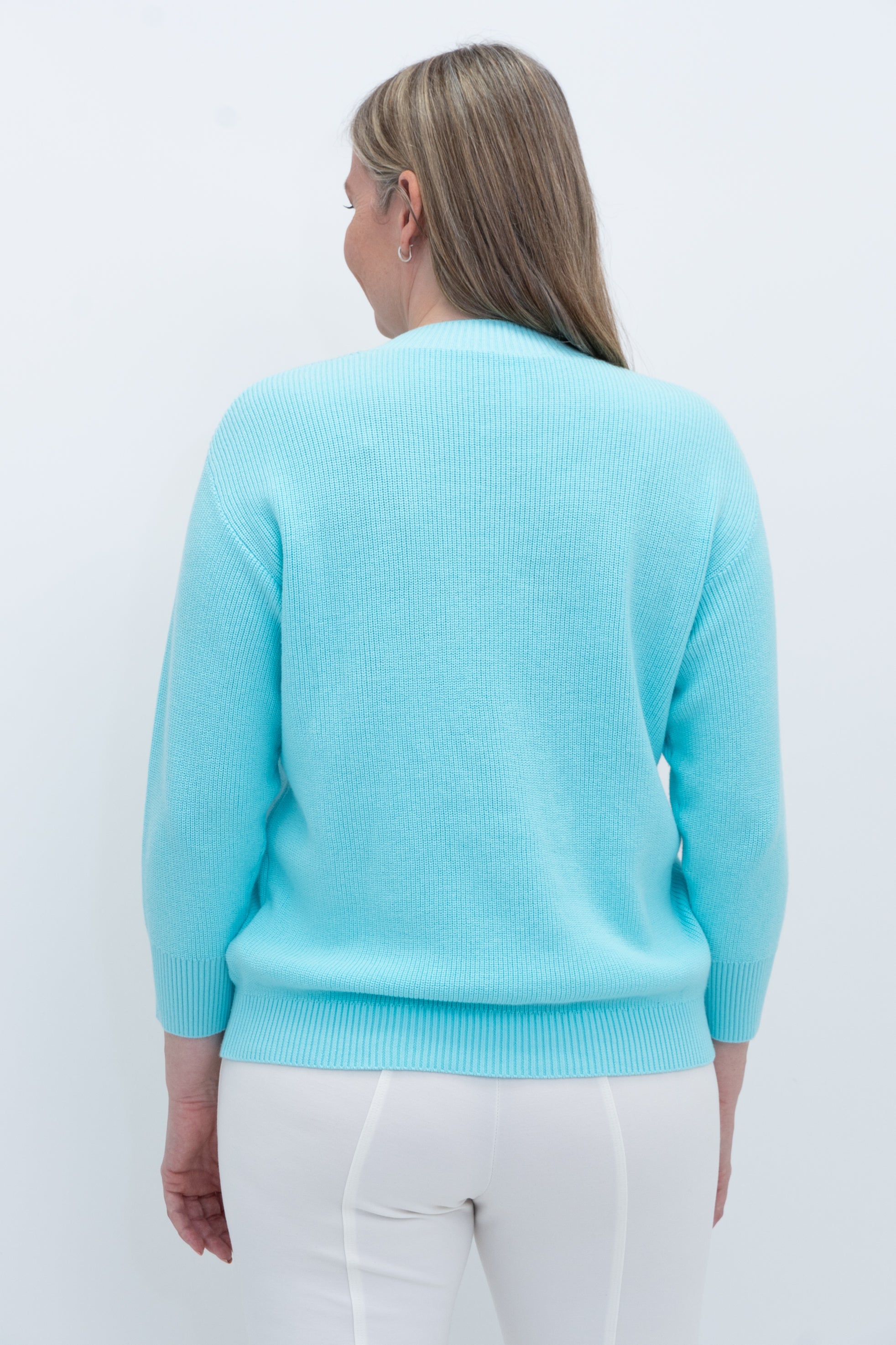 Brooklyn Sweater, Mint, Cotton – LTD CAD Retail Blue Sky Clothing Co