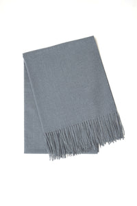 Wool Scarf, Grey