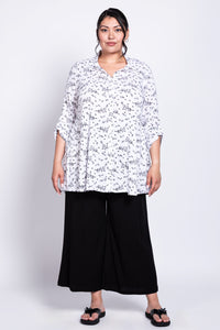 Celine Blouse, BW Twiggy, Linen Bamboo