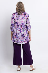 Celine Blouse, Royale Dynasty, Linen Bamboo