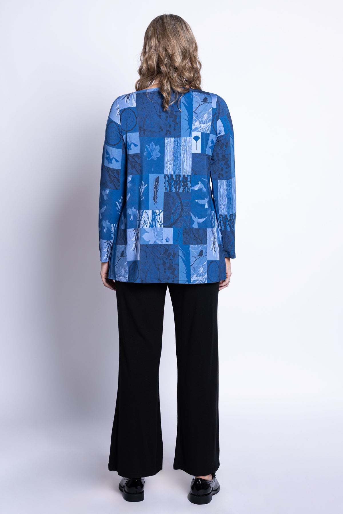Cheerful Tunic, Blue Forest, Bamboo