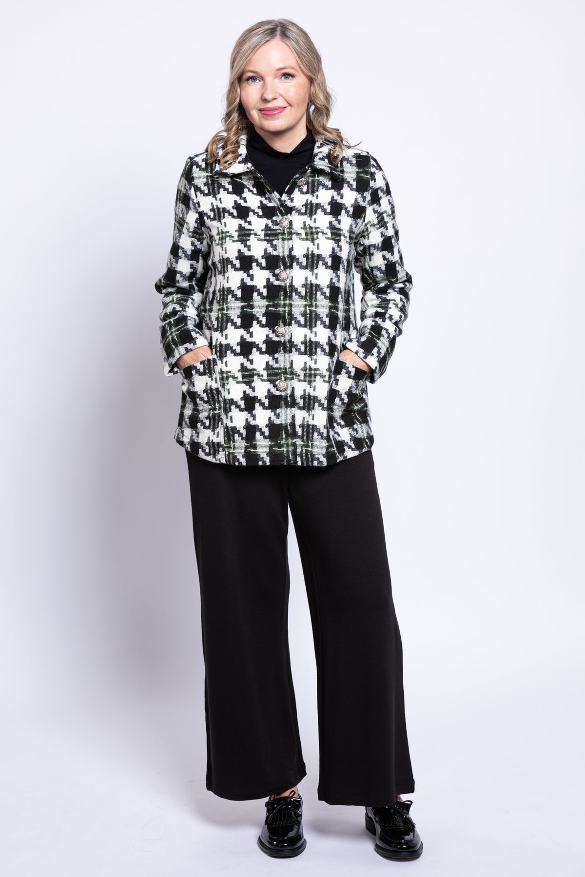 Cherie Coat, Houndstooth