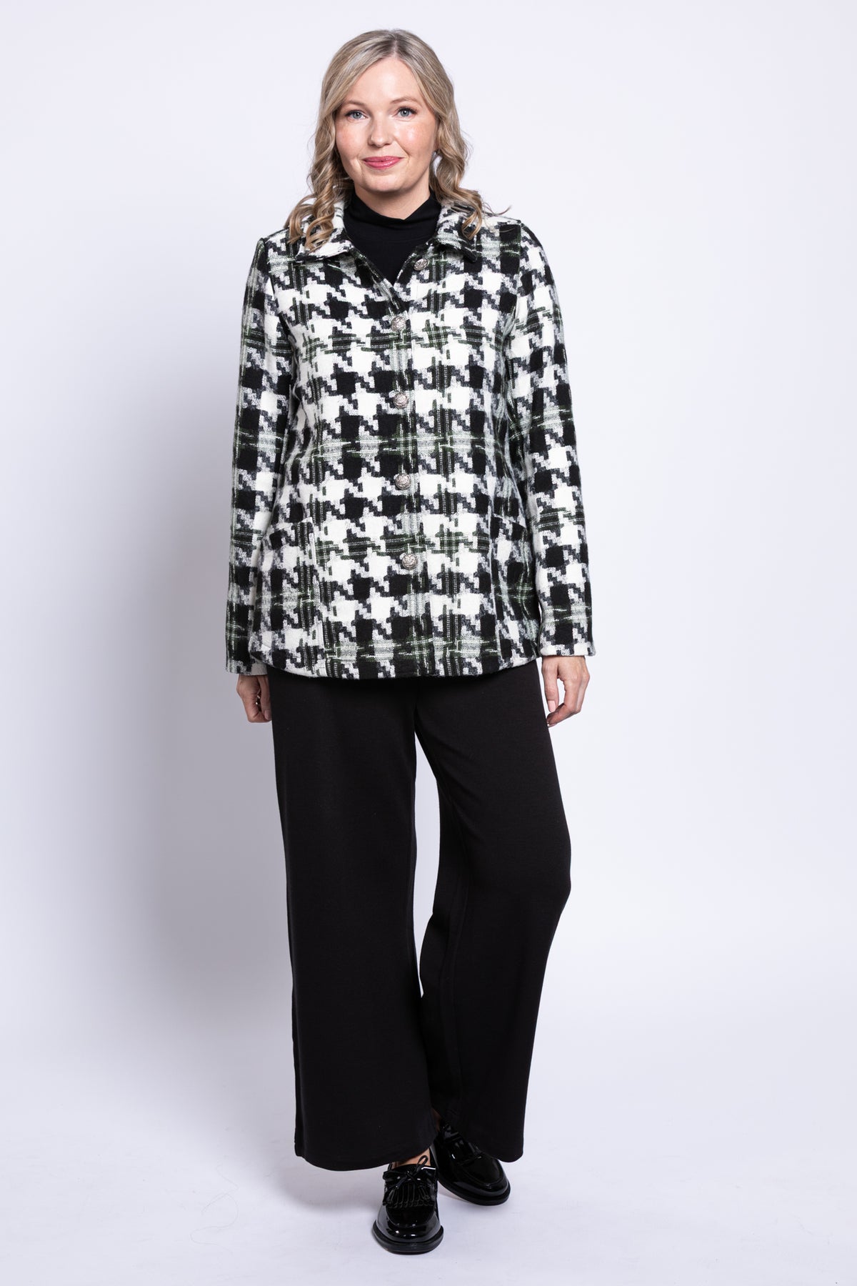 Cherie Coat, Houndstooth
