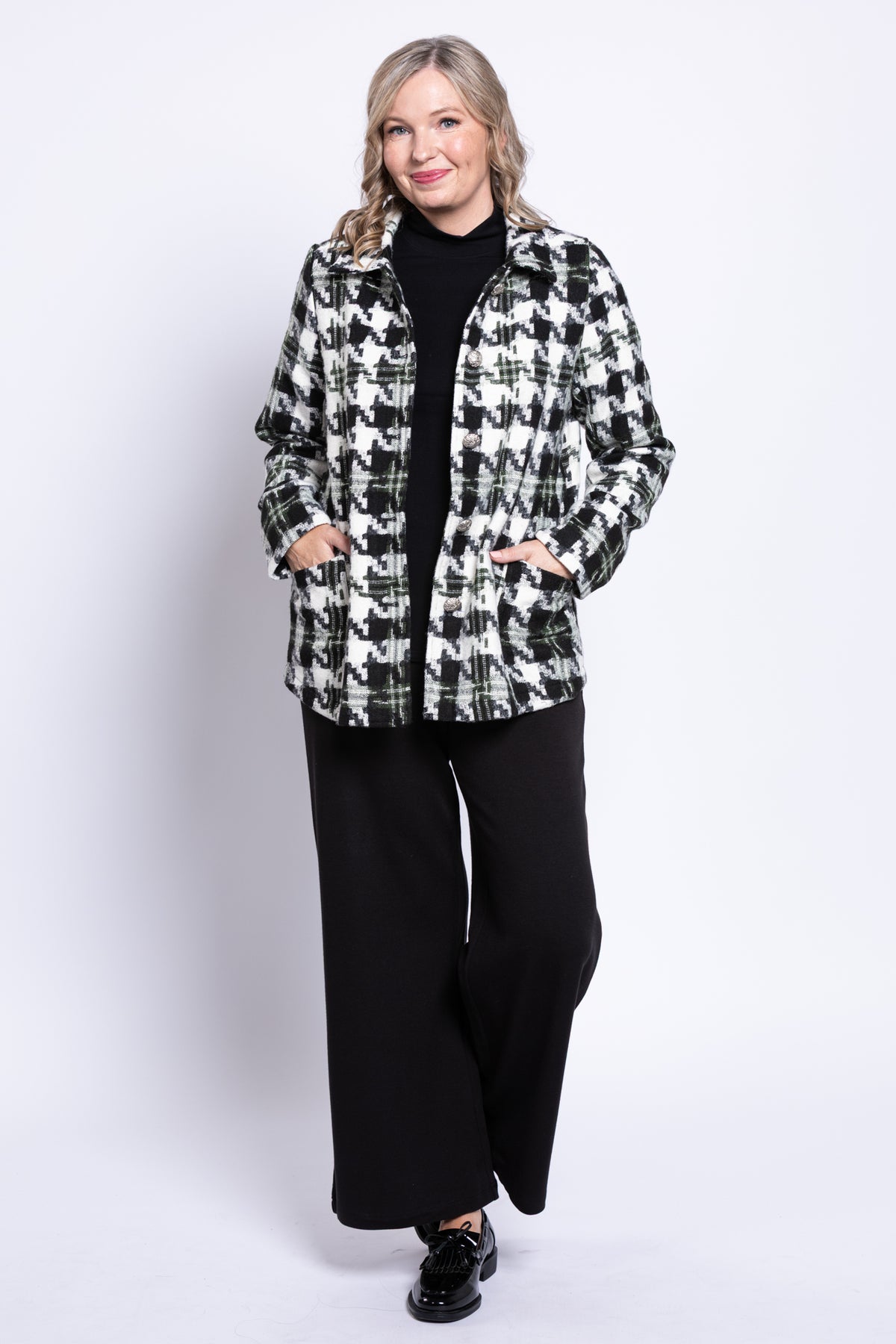 Cherie Coat, Houndstooth