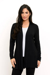 Chopra Jacket, Black, Bamboo