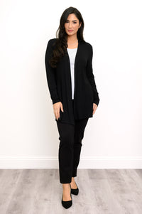 Chopra Jacket, Black, Bamboo