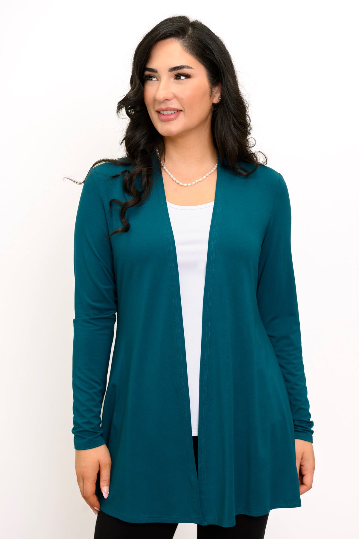 Veste Chopra, sarcelle, bambou