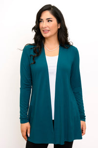 Veste Chopra, sarcelle, bambou