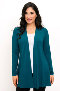 Veste Chopra, sarcelle, bambou